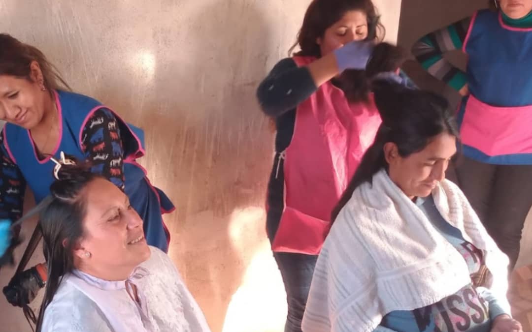 Prácticas del taller de peluquería